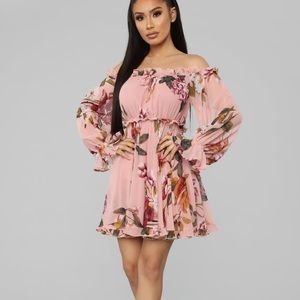 Cultivate the soul floral mini dress